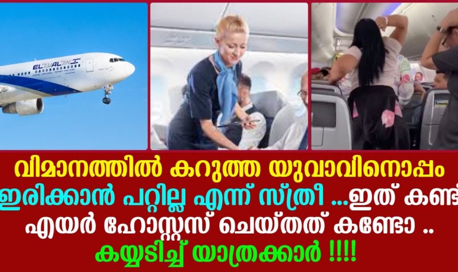 വിമാനത്തിൽ കറുത്ത വർഗ്ഗക്കാരനോട് കൂടെ ഇരിക്കില്ലെന്ന് പറഞ്ഞാൽ യുവതിക്ക് സംഭവിച്ചത് കണ്ടു