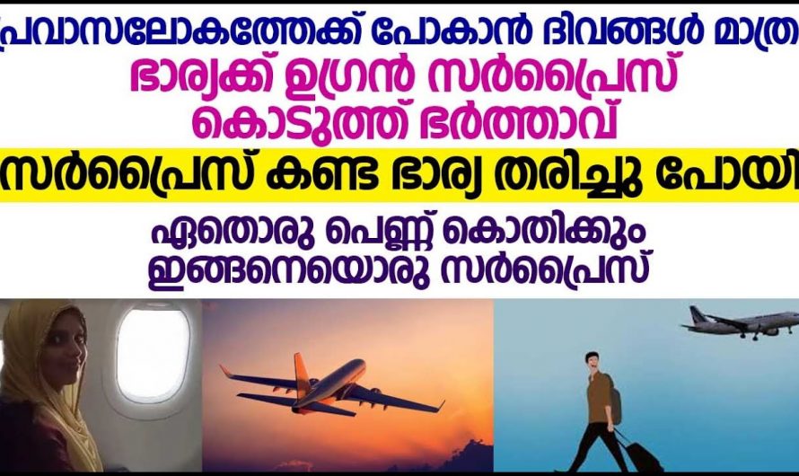 ഭാര്യക്ക് സർപ്രൈസ് കൊടുക്കാനായി ആ ഭർത്താവ് ചെയ്തത് കൊണ്ട് കണ്ണ് തള്ളി ആരാധകർ