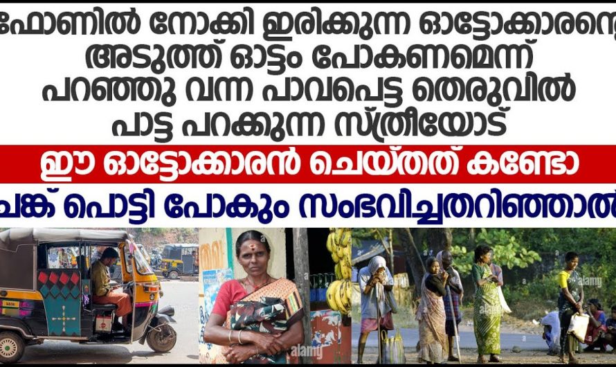 വണ്ടിയുടെ മുകളിൽ തെരുവ് സ്ത്രീ കാലിക്കുപ്പി കൊണ്ട് അടിച്ചു ഇത് കണ്ടപ്പോൾ ദേഷ്യം വന്ന് അദ്ദേഹം ചെയ്തത് കണ്ടോ