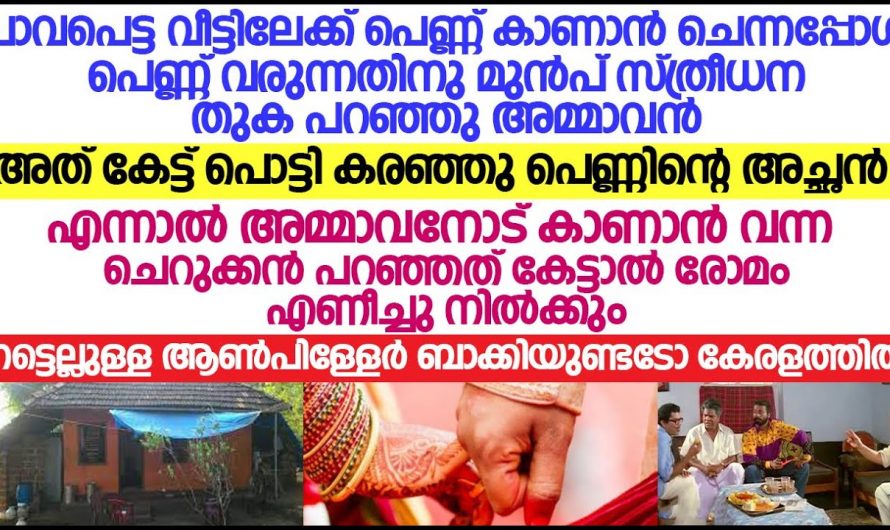 പെണ്ണുകാണാൻ എത്തിയ വരനോട് വധു പറഞ്ഞത് കേട്ടോ ശേഷം വരൻ ചെയ്തത് കണ്ടു കൈയ്യടിച്ച് സോഷ്യൽ ലോകം