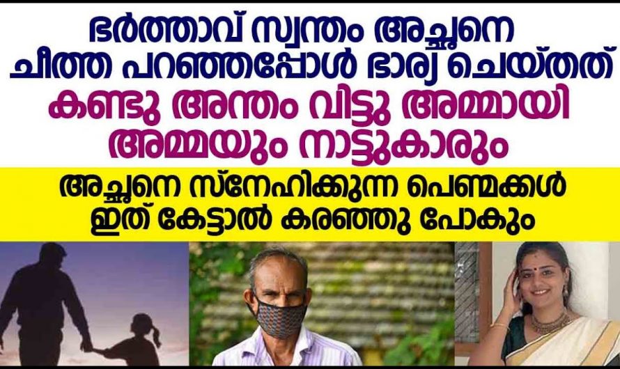 വിവാഹം കഴിഞ്ഞ് അധിക ദിവസമായില്ല അപ്പോഴേക്കും ഭർത്താവിന്റെ മുഖത്തടിച്ചു അവൾ