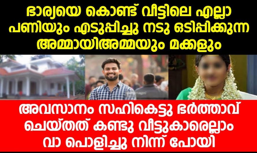 തൻറെ ഭാര്യയോട് ക്രൂരത കാണിച്ച കുടുംബത്തിന് ഭർത്താവ് നൽകിയ എട്ടിൻറെ പണി കാണേണ്ടേ…