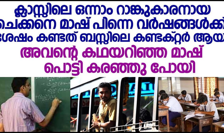 സ്കൂളിൽ പഠിച്ചിരുന്ന കാലത്ത് ഒന്നാമനായിരുന്നവൻ പിന്നീട് എങ്ങനെ ബസ് കണ്ടക്ടറായി എന്നറിയേണ്ടേ…