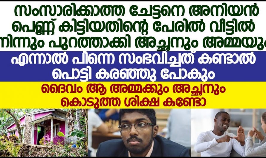 അനിയൻ വേറെ പെണ്ണിനെ കൊണ്ടുവന്നപ്പോൾ അനിയൻറെ ഭാര്യയെ കെട്ടാൻ നിർബന്ധിതനായി ചേട്ടൻ…