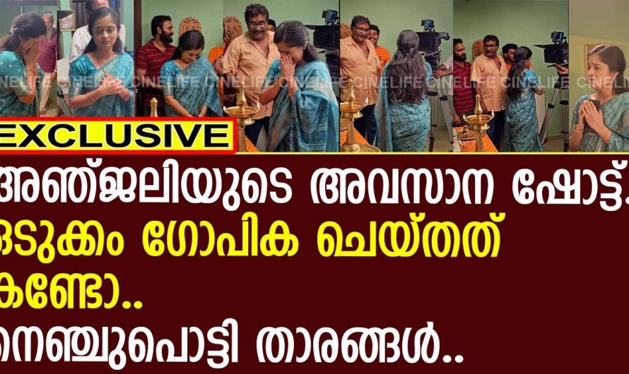 സീരിയലിന്റെ അവസാന ഷൂട്ടിങ്ങിൽ നടി ചെയ്തത് എന്താണെന്ന് അറിയാമോ?