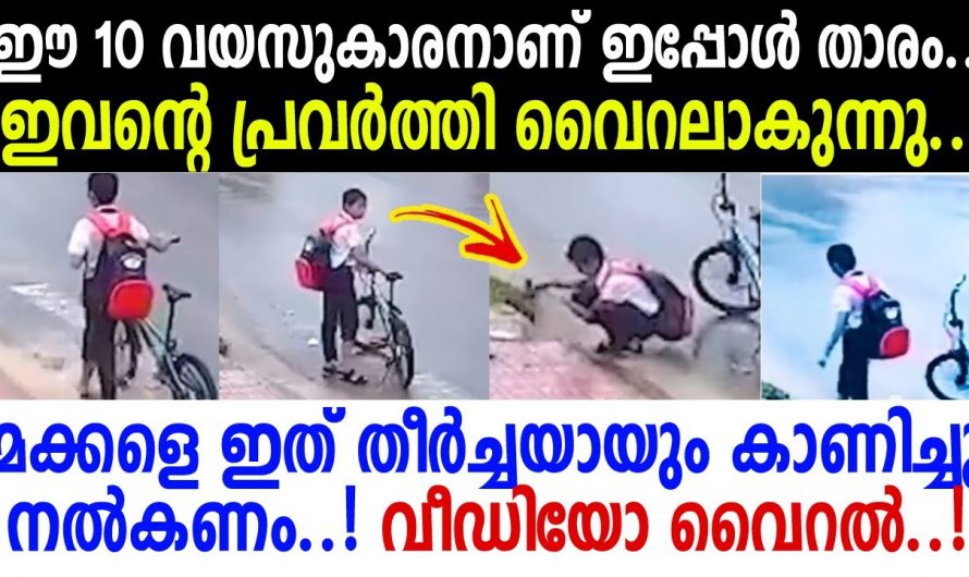 നാളത്തെ തലമുറയുടെ ഭാവി ഈ മോന്റെ കരങ്ങളിലാണ്. ഇവന്റെ പ്രവർത്തനങ്ങൾ കാണാതെ പോകല്ലേ…