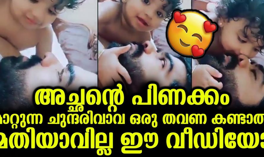 ആ കുഞ്ഞാവയുടെ കുസൃതി ഒന്നു കണ്ടു നോക്കണേ ആരും കൊതിക്കും ഇങ്ങനെ ഒരു കുഞ്ഞാവയെ കിട്ടാൻ…