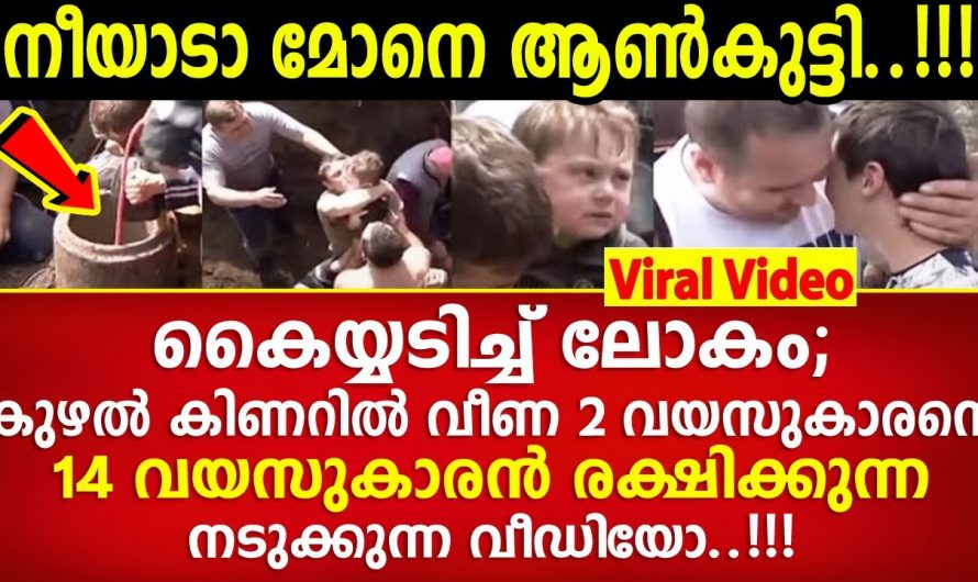 രണ്ടു വയസ്സുകാരന്റെ ജീവൻ രക്ഷിച്ച 14 വയസ്സുകാരൻ ഇപ്പോൾ സോഷ്യൽ മീഡിയയിൽ വൈറലാകുന്നു…