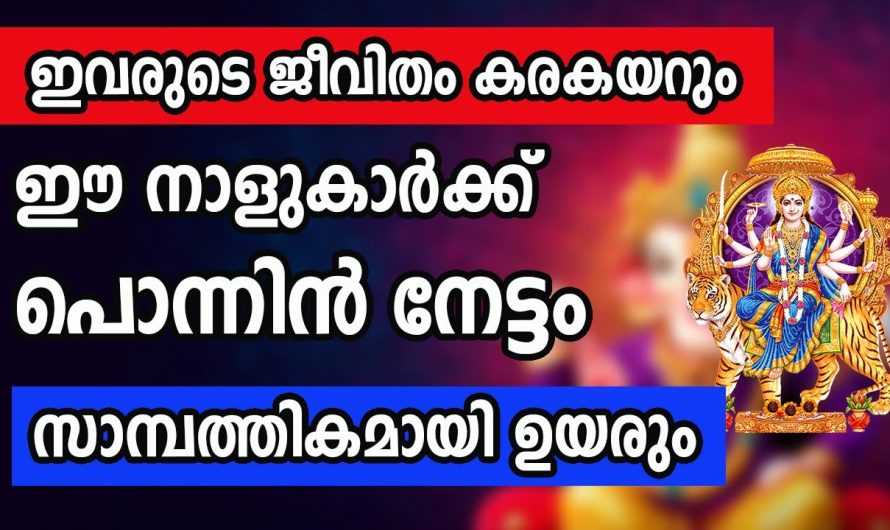 കുതിച്ചുയരാൻ പോകുന്ന നക്ഷത്ര ജാതകർ ഇനി ഇവരെല്ലാം…