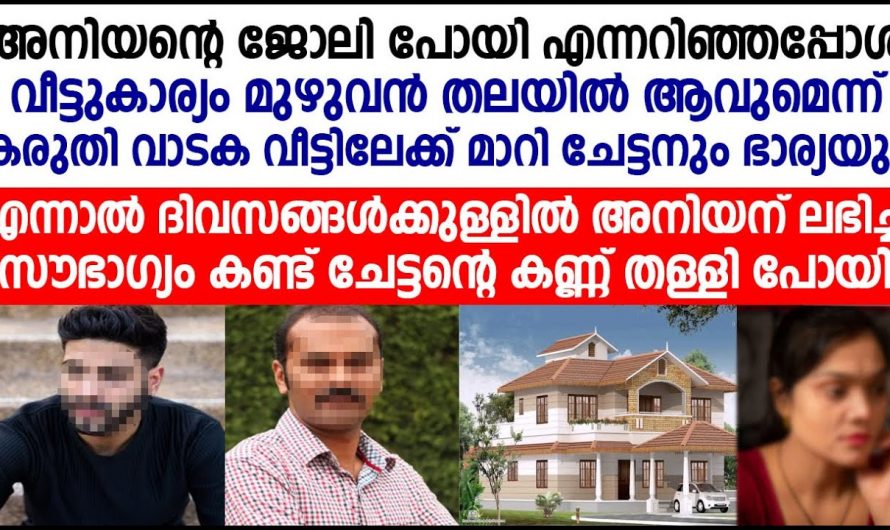 ജോലി നഷ്ടപ്പെട്ട് വീട്ടിൽ ഇരിപ്പായ സഹോദരനെ തള്ളിപ്പറഞ്ഞ വീട്ടുകാർ…