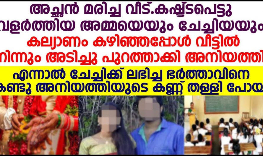 പൊന്നുപോലെ നോക്കി വളർത്തിയ അനിയത്തി ഒടുക്കം തള്ളിപ്പറഞ്ഞു…