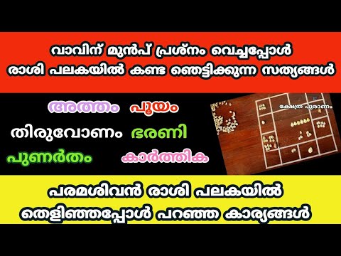 ഈ നക്ഷത്രക്കാർ ഈ രാശി ഫലങ്ങളെ കുറിച്ച് ഒരിക്കലും അറിയാതെ പോകരുതേ…