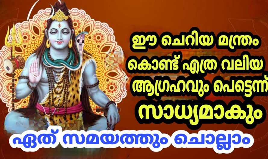 ഈയൊരു മന്ത്രം നിങ്ങളുടെ ജീവിതം തന്നെ മാറ്റിമറിക്കും. നിങ്ങൾ ഇത് കേൾക്കാതെ പോകരുത്…