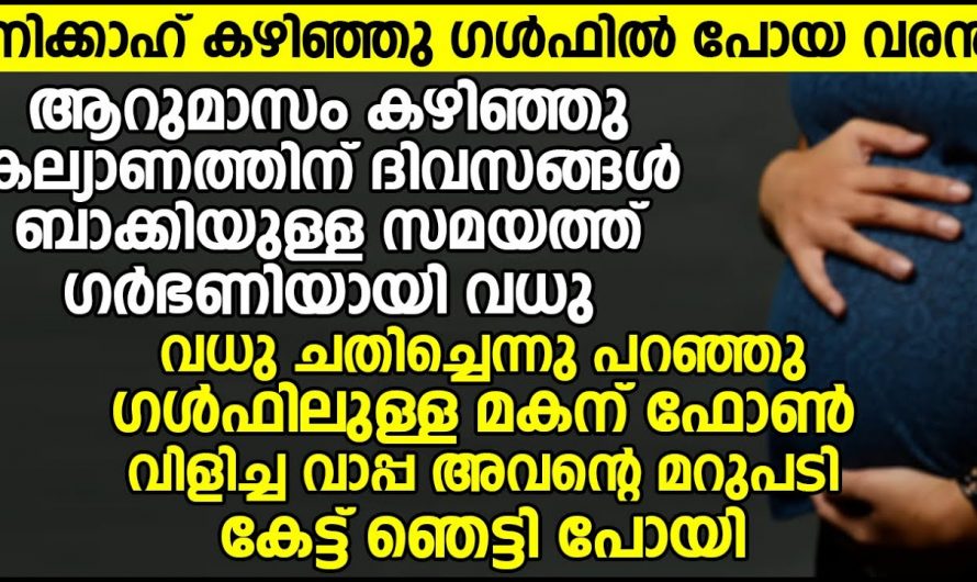 നിക്കാഹ് കഴിഞ്ഞ പെണ്ണ് വിവാഹത്തിന് മുൻപ് ഗർഭിണി വാർത്ത നാട്ടിൽ കാട്ടുതീ…