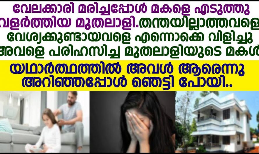 പിതൃത്വം ചോദ്യം ചെയ്യപ്പെട്ട വേലക്കാരിയുടെ മകൾ. ഇത് നിങ്ങൾ ഒരിക്കലും കേൾക്കാതെ പോകരുത്…